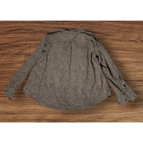 Womens Merona Long Sleeve Tunic Shirt, animal Print Sz XXL - Picture 2 of 6